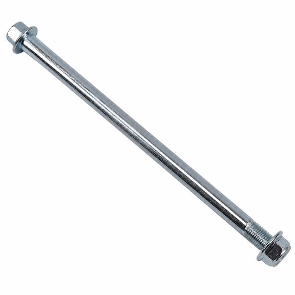 funtasica Motorcycle Wheel Spindle 12mm Stainless Steel Axle Bolt with Hex Head Nut for Front Rear Replacement