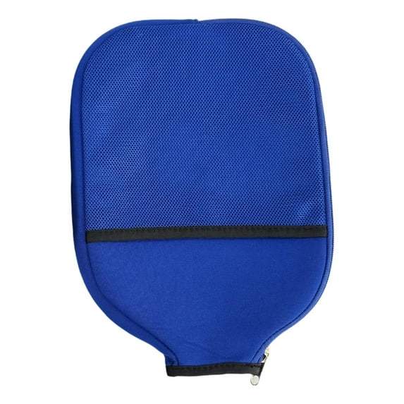 funtasica Neoprene Pickleball Paddle Cover Protect Your Paddle Zipper Closure Pouch Pickleball Head Cover Racket Protector for Practice Blue