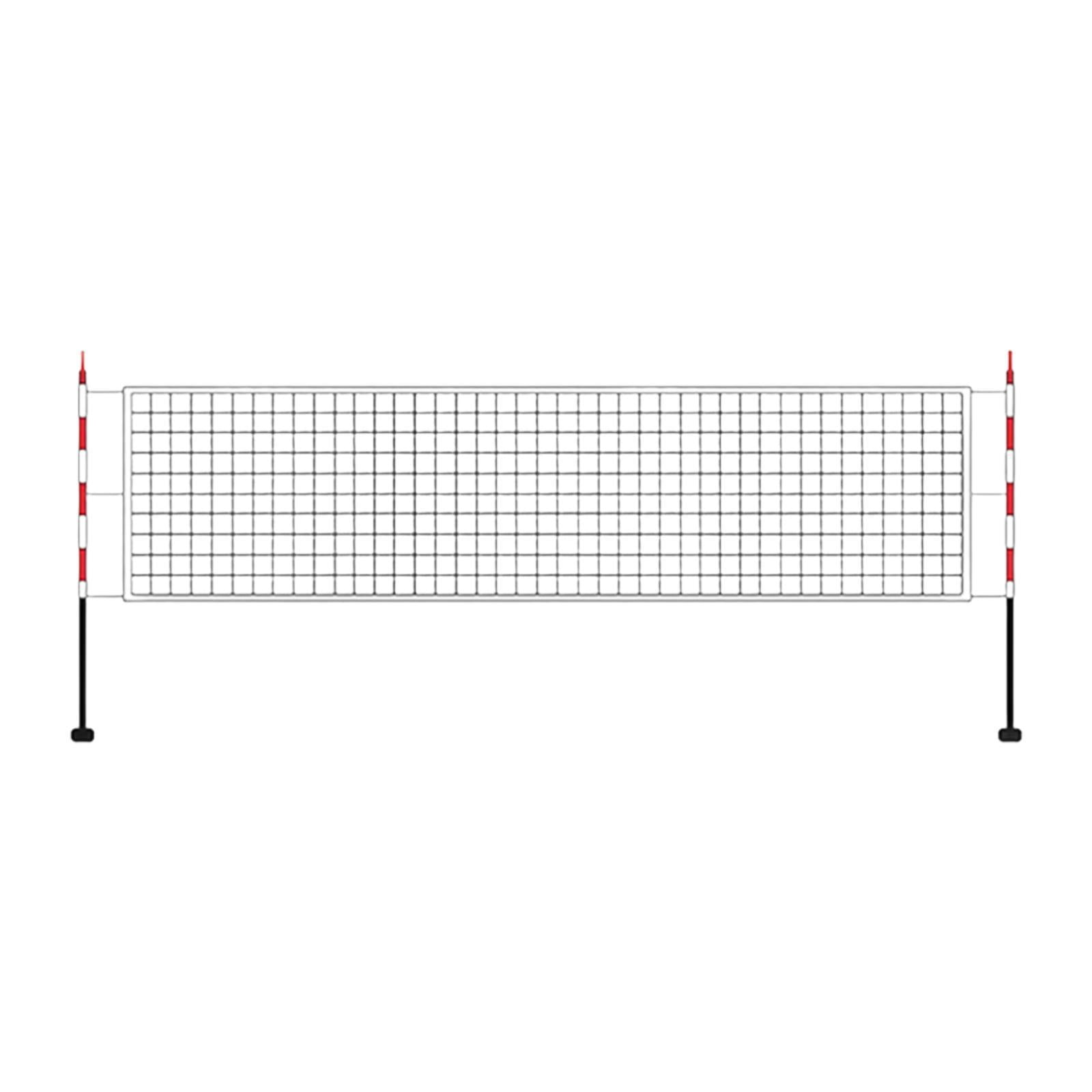 funtasica Nylon Volleyball Network with A Carrying Bag Sustainable Exercise Network Handball -Netting -Volleyball Network for Games Sport Hinterhof Training