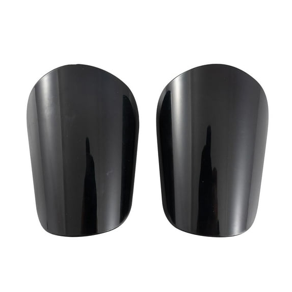 funtasica Pack of 2 Mini Football Shin Pads, Football Shin Pads, Shock-absorbing Football Protective Equipment, Protective Equipment for Adults Black