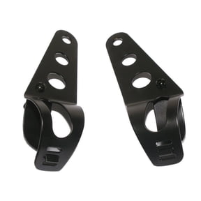 funtasica Pair of Motorcycle Headlight Lamp , Repair Accessories for Motorcycles - Black