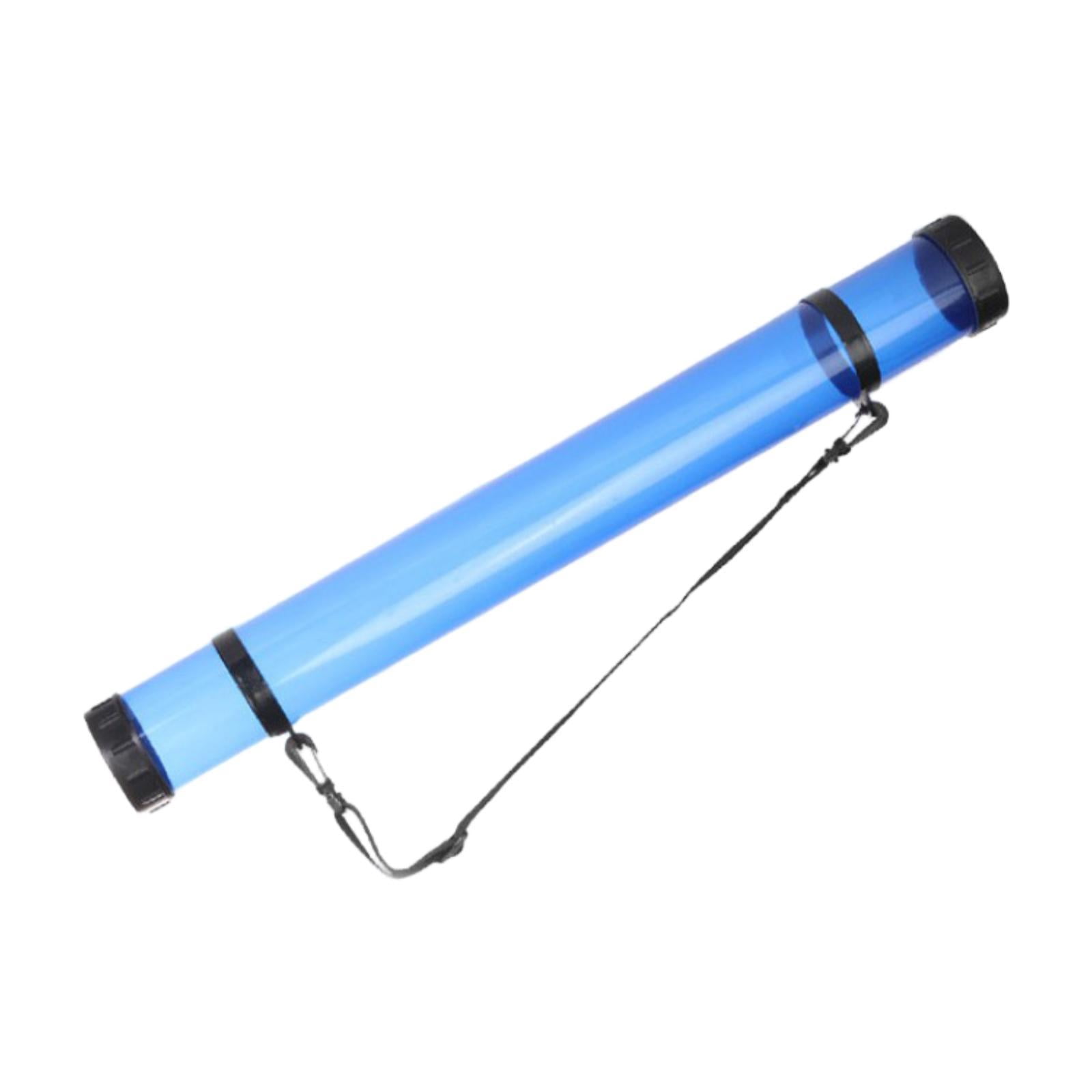 funtasica Pickleball Tennis Pickup Tube Holder Pick up Tool Dustproof Grabber Ball Retriever Picker Poster Tube for Courtside Transport 64cmx7.3cm