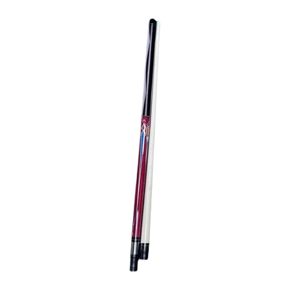 funtasica Pool 3 mm Tip Professional Snooker Cue for Men Women Adults Competition Red