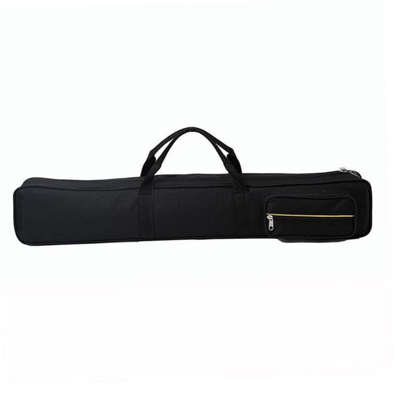 funtasica Pool Cue Case Billiard Stick Storage Resistant with External Pocket Billiard Sticks Carrying Case Pouch , black