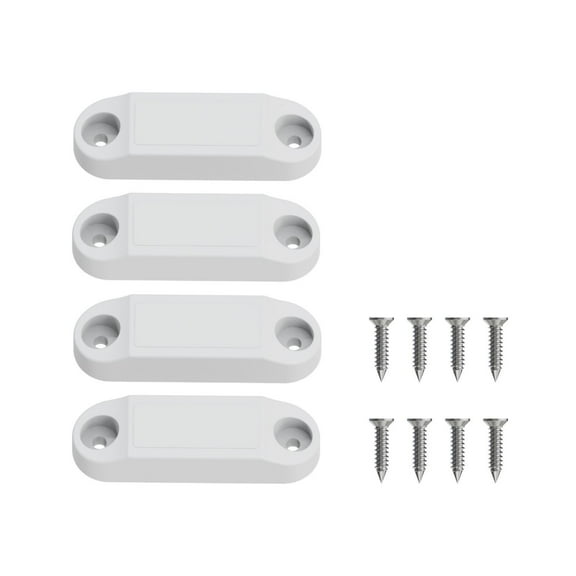 funtasica RV Door Holder RV Storage Door Latch Replaces High Performance Motor Homes Premium Modern Simple Installation Trailer Parts 2 Set White