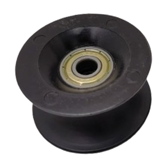 funtasica Rowing Machine Bearing Wheel Gym Wheel Sturdy Attachment Part Gym Equipment Wheels Replacement Bearing for Fitness Home Gym , Black