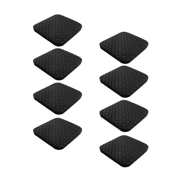 funtasica Running Mat Antivibration Pad AntiSlip Accessories Exercise Equipment Matbed Floor Protection for Rowing Machines -exercise Bike Bike Small and 8pcs