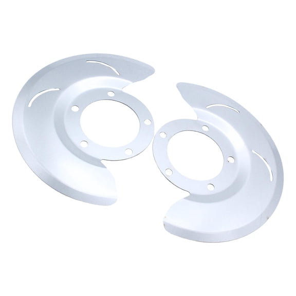 funtasica Set of 2 Brake Dust / Durability /Left and Right/ Front Disc Brake Splash Anchor Cover Fit for Bronco1976-1979