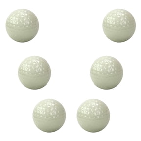 funtasica Set of 6 Reusable Luminous Golf Club Balls, Durable Night Balls, Reliable Night Balls