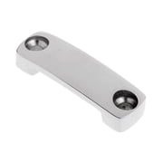 funtasica Silver Marine Grade 316 Stainless Steel Boat Deck Fitting Hardware Rope Connection Eye Strap Loop Gear - Strong Corrosion Resistance and Durable