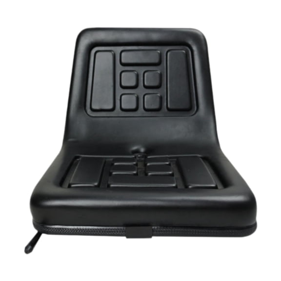 funtasica Slidable Tractor Seat Universal Easy to Install Sponge Filling Lawnmower Seat Engineering Vehicle Seat for Backhoe Dozer