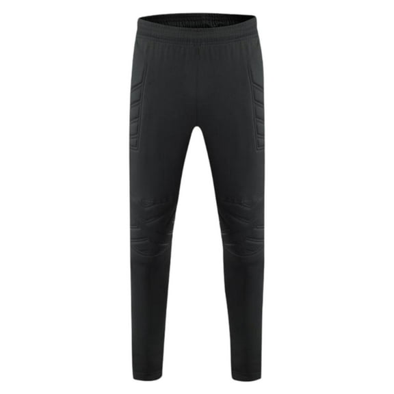 funtasica Soccer Goalkeeper Pants Made of Polyester Sponge Padded Goalie Pants Practical Athletic Trousers Breathable And Quick Drying Suitable for Soccer Match XS
