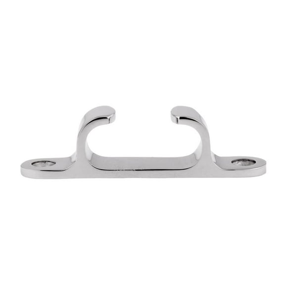 funtasica Stainless Steel Boat Cleat Straight Bow Chocks Marine Hardware for Sailing Deck Yacht, 100mm/127mm/152mm - Silver, L 1pcs 6inch