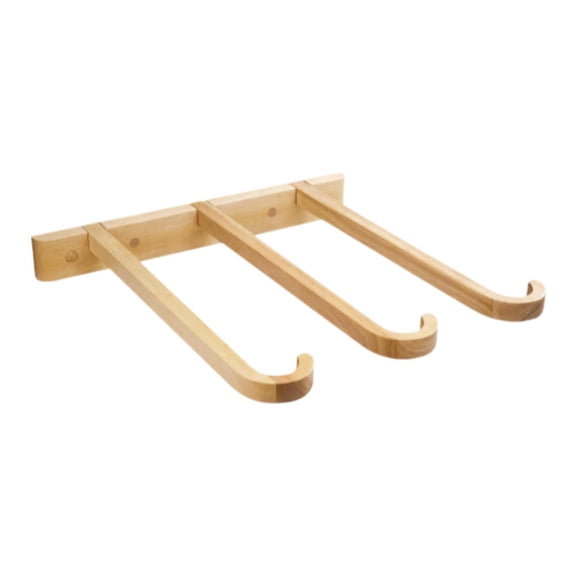 funtasica Surfboard Wall Rack Wooden Wall Mount Surfboard Display Holder Vertical Storage Organizer Simple Assembly Wood Material Suitable for Garage Studio Roo