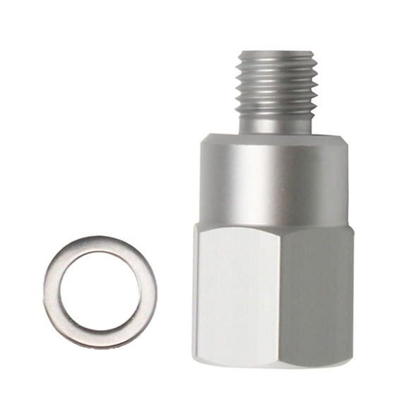 funtasica Swap Coolant Temperature Sensor Sending Unit Adapter 1.5 - 3/8'' -18 NPT for LS1 Engines, Vehicle Replacement Part