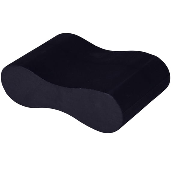 funtasica Swimming Flotation EVA Foam Pull Buoy Leg Float Swim Training Accessory Kickboard Buoyancy Equipment Suitable for Kids Adults Swimming Lessons Pool Pr Black