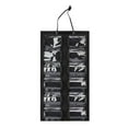 thumbnail image 1 of funtasica Taekwondo Belt Display Wall Hanging Karate Belt Display Rack Cloth Martial Arts Belts Organizer for MMA Taekwondo Boxing Black Clear, 1 of 8