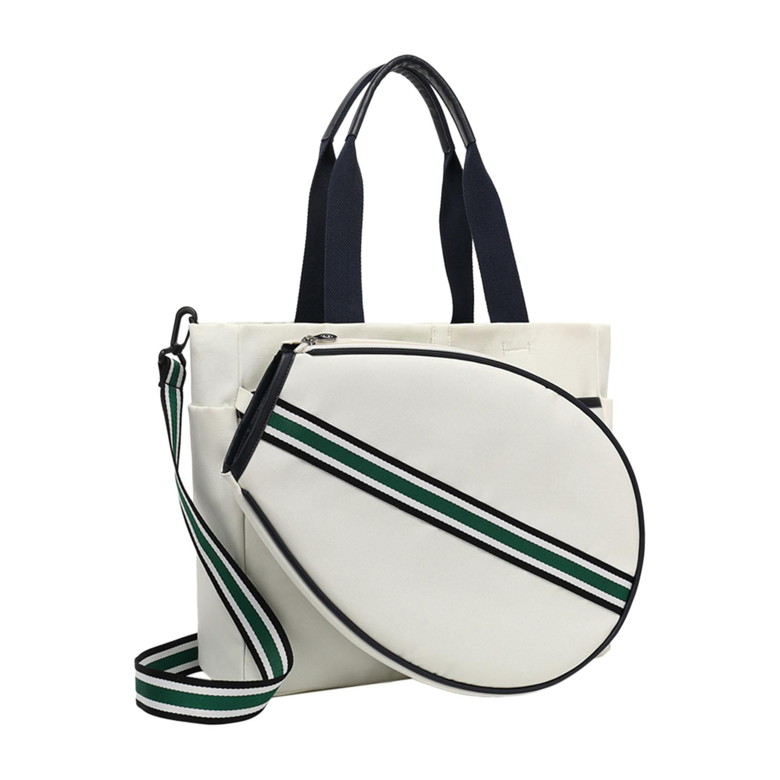 funtasica Tennis Tote Bag Badminton Bag Professional Tennis Racket Shoulder Bag Racket Duffel ...