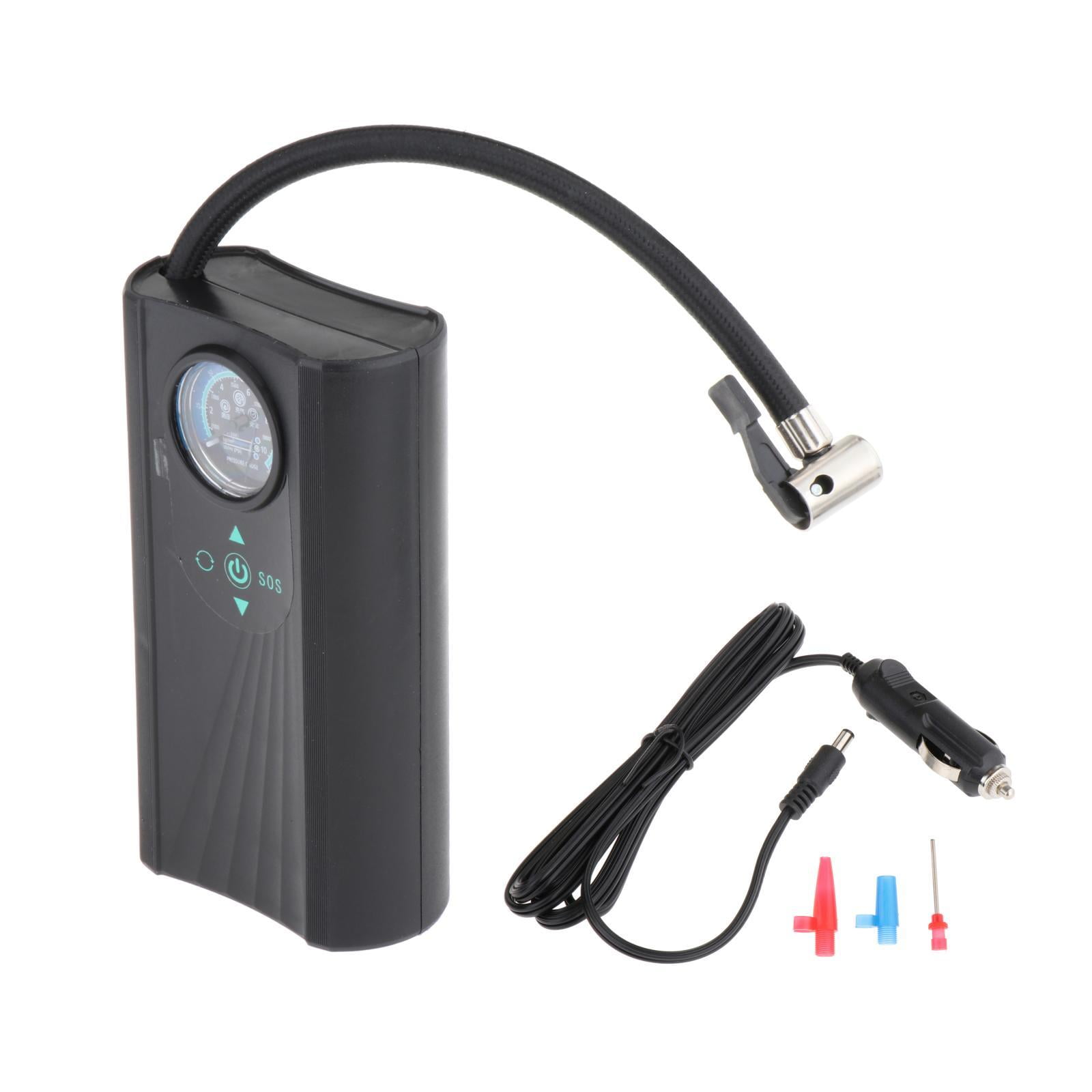 funtasica Tire Inflator Air Pump Cordless Tire Pump Multipurpose 12V DC Portable Air Compressor Car Accessories for Ball Motor Car