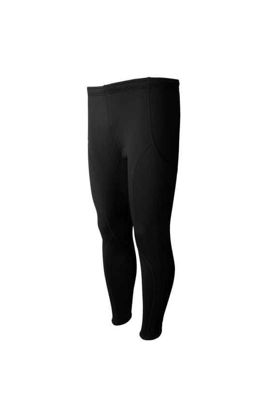 Water Sports Wetsuit Pants 1.5mm Neoprene Winter Swimming Canoeing Kayaking Surfing Trousers Skinny Leggings S-XXL - Black, S S