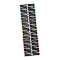 thumbnail image 1 of funtasica Weight Stack Labels Number Stickers 5-100kg, Black Background Classification Weight Stickers for Strength Training Indoor Gym, 1 of 8