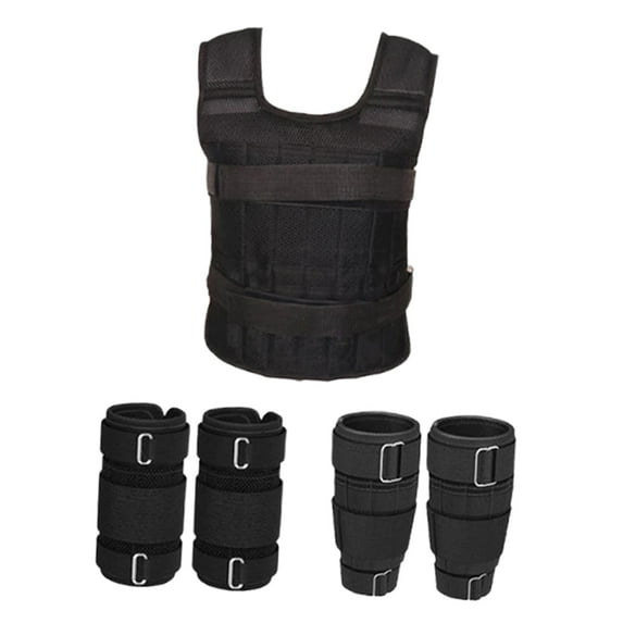 funtasica Weight Vest Workout Vest Muscle Building for Men and Women Climbing Gym Equipment Sports Fitness Workout Gear Weighted Jacket Load capacity 10 kg