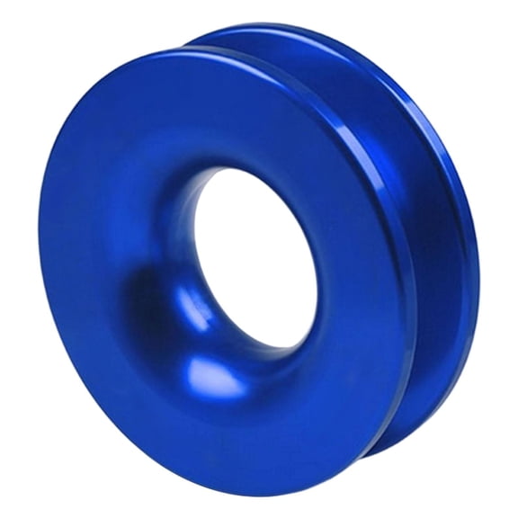 funtasica Winch Snatch Ring 41000 lbs, Fit for ATV UTV SUV Shackle Loop Snatch Block Loop Snatch Block Hook Shackles , Blue