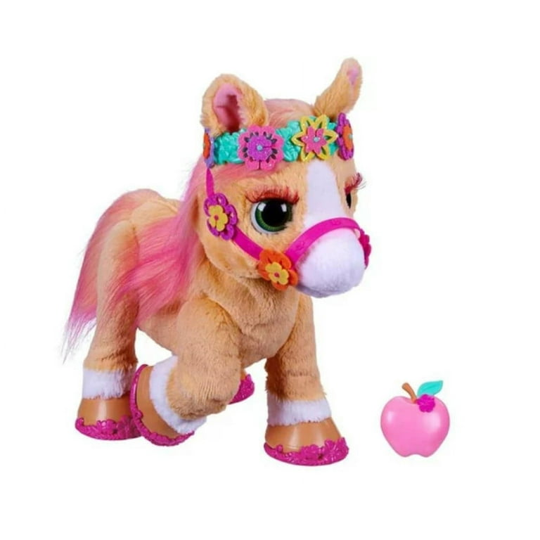 furReal Cinnamon, My Stylin' Pony Toy, Interactive Pets Toys for 4