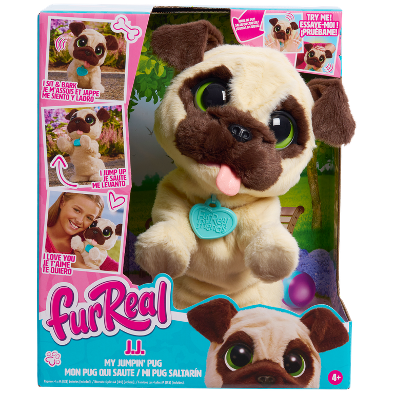furReal JJ My Jumping Pug - Walmart.com