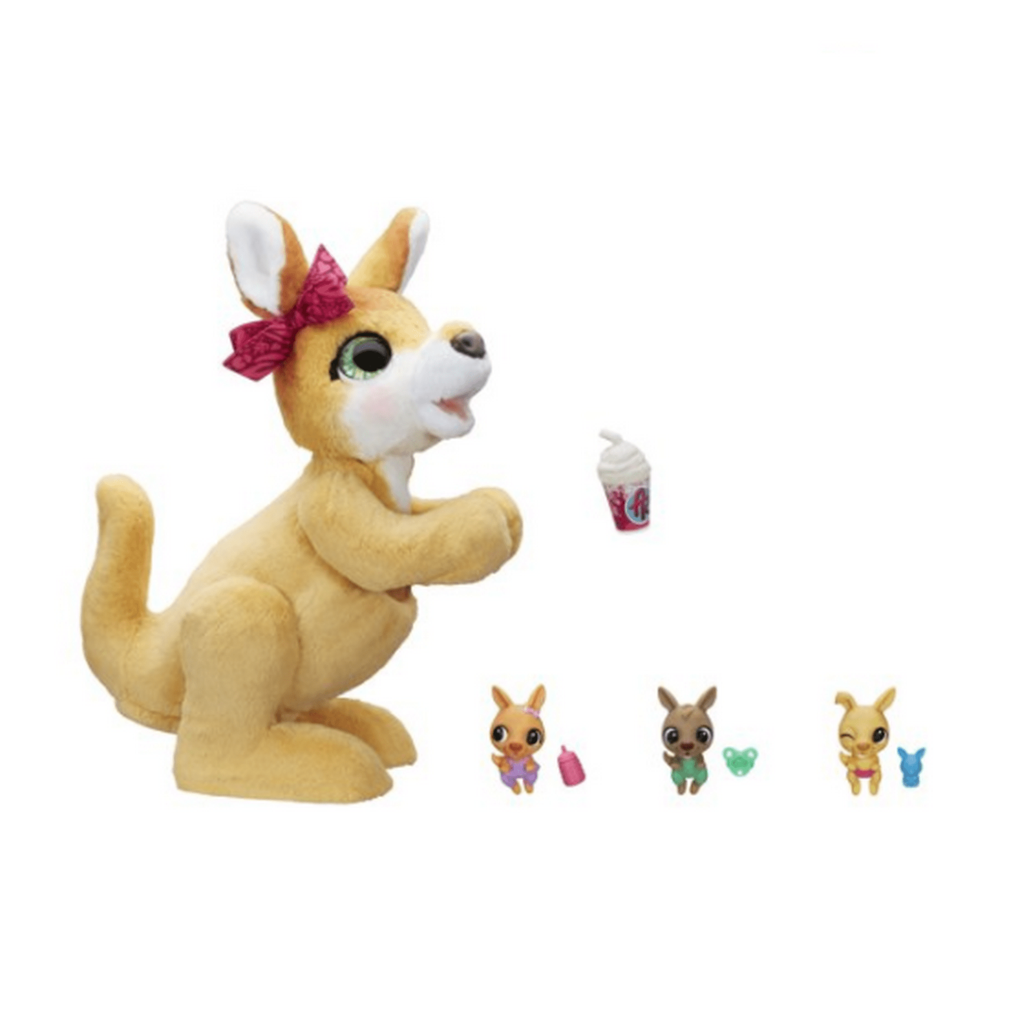 furReal Mama Josie the Kangaroo Interactive Plush Toy, Electronic Pet with Sounds - Walmart.com