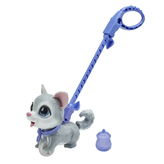furReal Peealots Lil’ Wags Husky, Includes Leash & Handle, Electronic Pet
