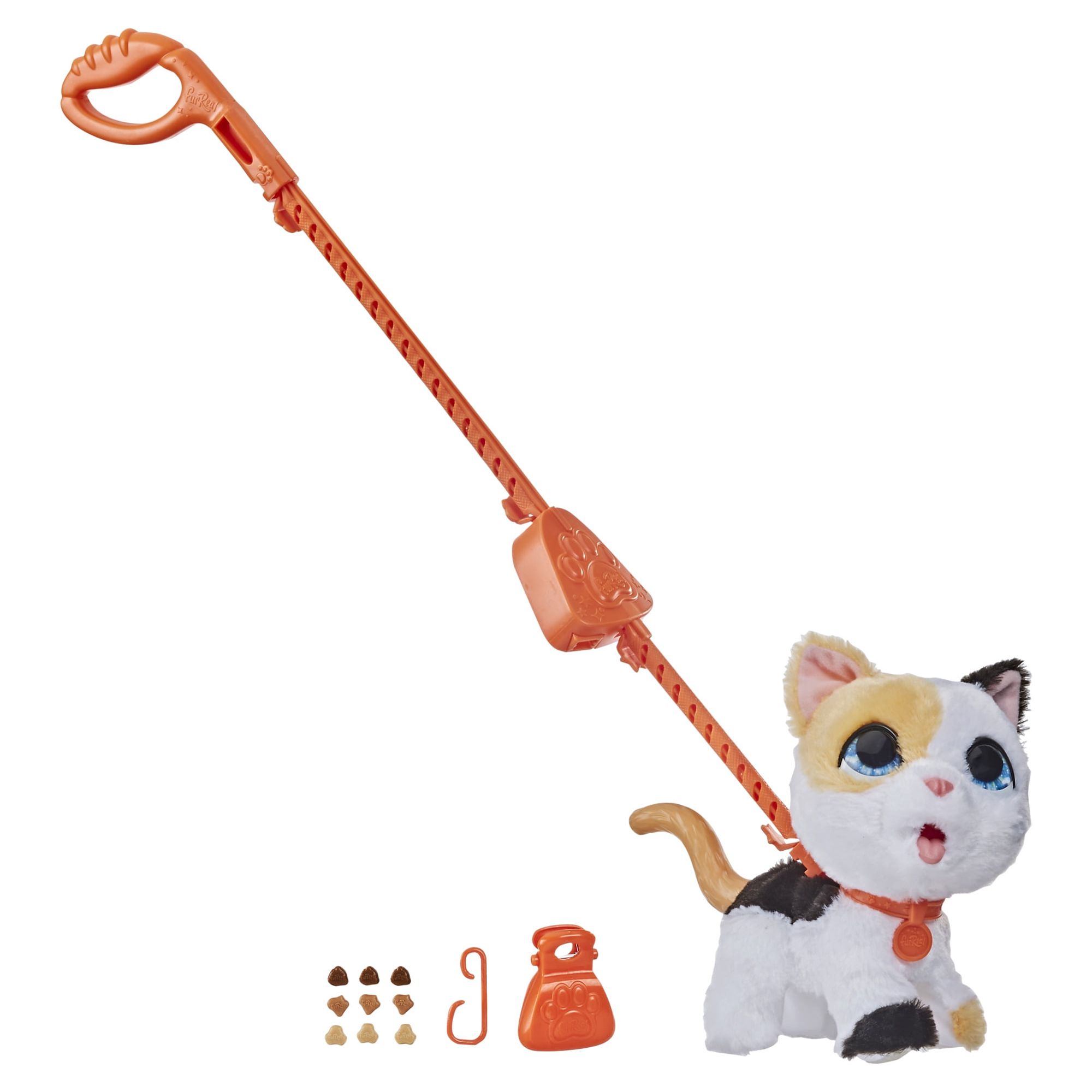 furReal Poopalots Electronic Pet Kitty, Interactive, Connectible Leash, Kids Toy for Boys & Girls Ages 3+ - image 1 of 7