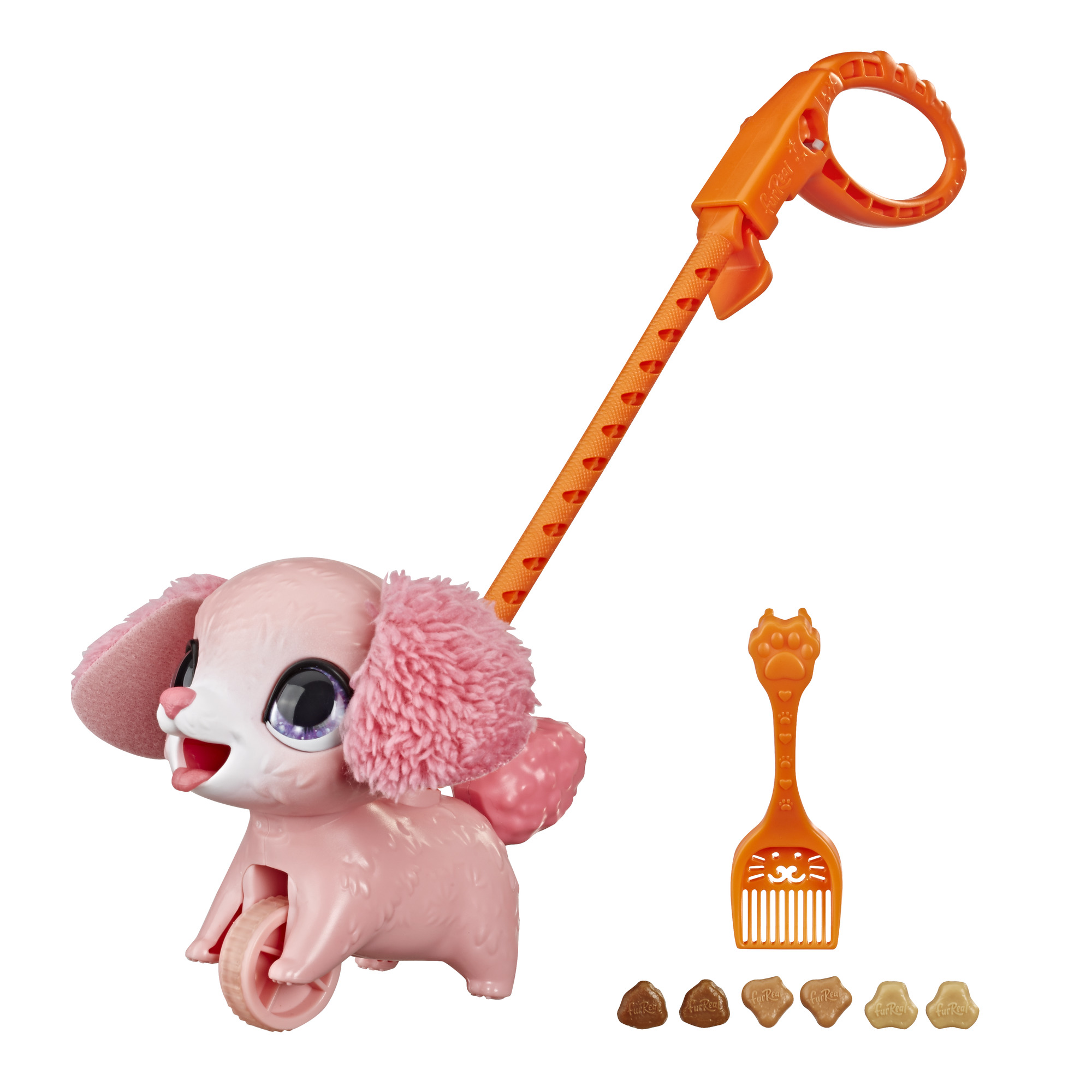 furReal Poopalots Lil’ Wags (Puppy), Connectible Leash System, for Ages 4 and Up - image 1 of 8