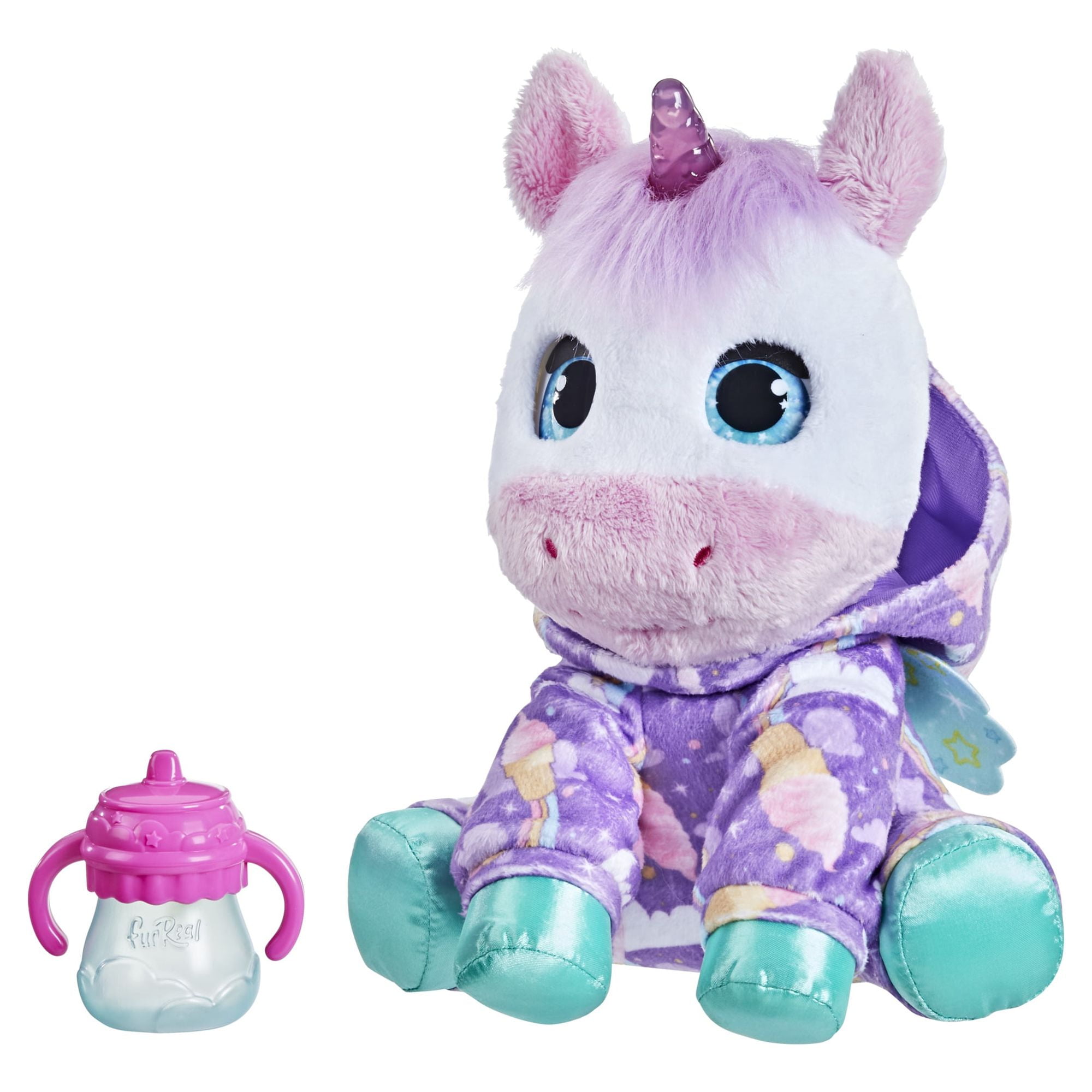 furReal Sweet Jammiecorn Unicorn Interactive Electronic Pet, 30+ Sounds and Reactions