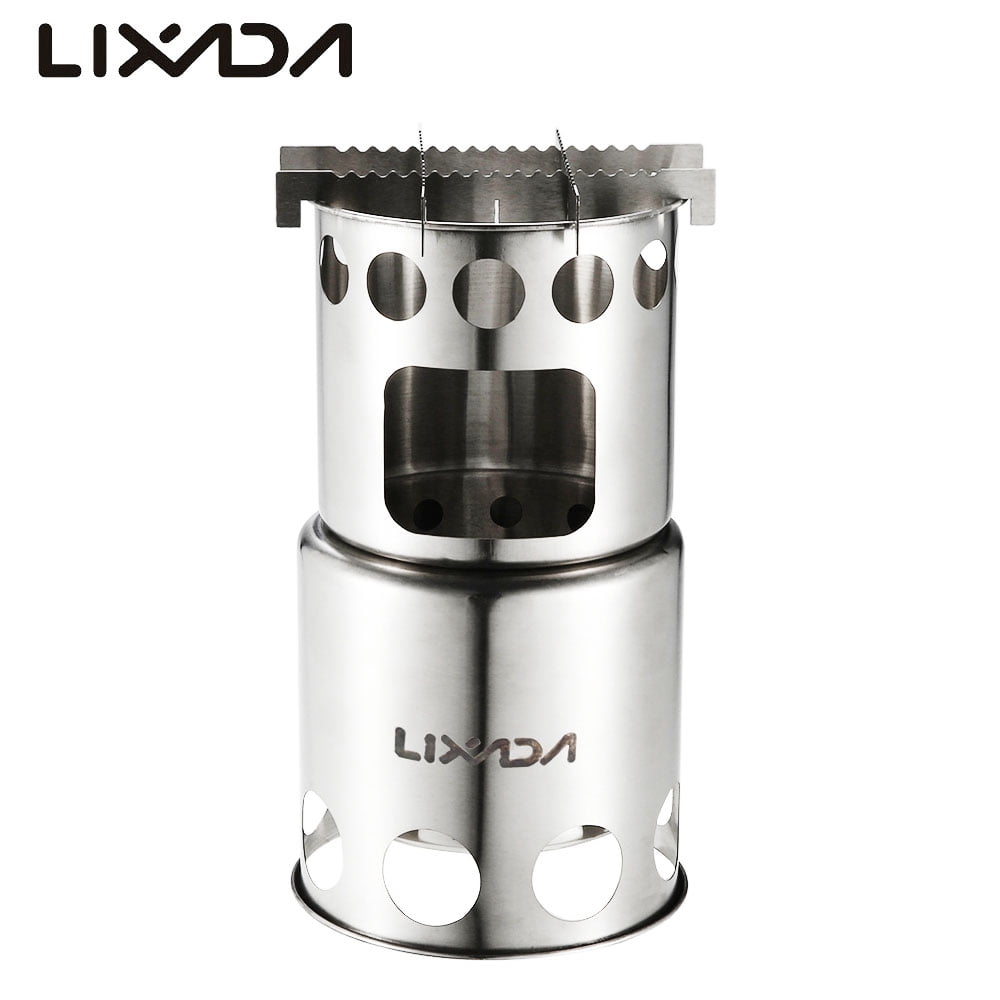 furnace,Steel Wood Stove Wood Stove Stove Picnic Stainless Steel Portable 4 Siuke 4