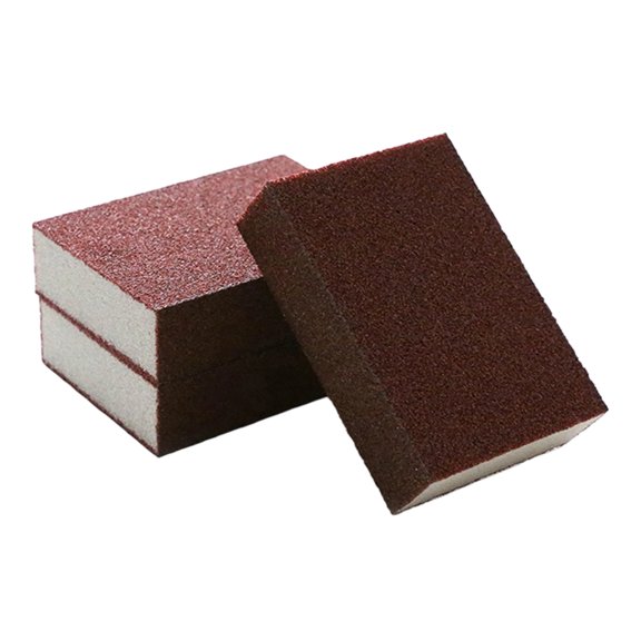 fuxzkrlz 3/4/5Pcs Emery Cleaning Sponge Nano Carborundum Wipe Sponge Brush Rust Eraser Pots Pans Sink Grill Cleaning Scrubber Scouring Pad