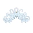 thumbnail image 1 of fuxzkrlz Back Head Shark Hair Clip, Large Hollow Petal Shape Hair Claw, Bun Holder Hair Accessory, Large Size Shower Hair Clip for Thick Hair Buns And Half-Ties, 1 of 7