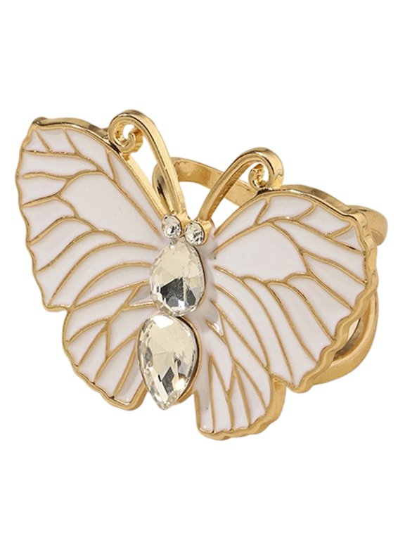 Butterfly Scarf Ring, Exquisite Scarf Clip, Elegant Scarf Buckle Clip, Stylish Scarf Pin for Scarves Shawls Fashion Styling