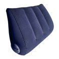 thumbnail image 1 of fuxzkrlz Inflatable Cushion Pillow Lightweight Portable Triangular Wedge Pillow with Dual Inflation Mode Built-in Pump Posture Support, 1 of 7