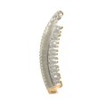 thumbnail image 1 of fuxzkrlz Large Banana Hair Clip – Anti-slip Teeth No Damage Back Head, High Bun Claw for Long Hair Accessory, 1 of 7