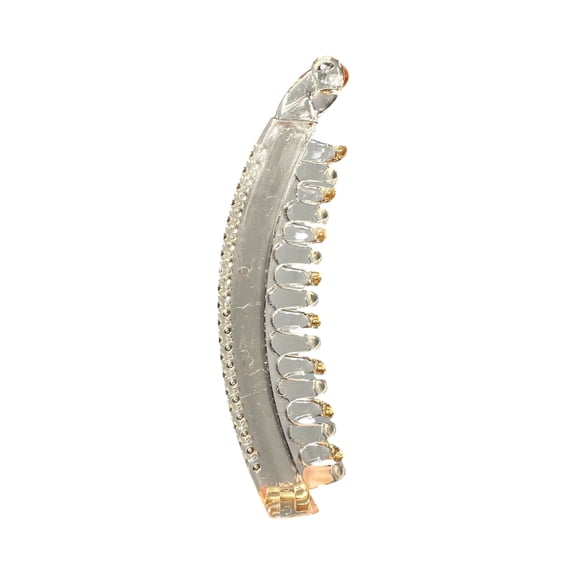 fuxzkrlz Large Banana Hair Clip – Anti-slip Teeth No Damage Back Head, High Bun Claw for Long Hair Accessory