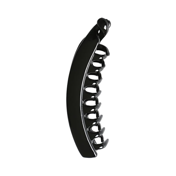 fuxzkrlz Large Banana Hair Clip – Anti-slip Teeth No Damage Back Head, High Bun Claw for Long Hair Accessory