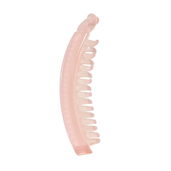 fuxzkrlz Large Banana Hair Clip – Anti-slip Teeth No Damage Back Head, High Bun Claw for Long Hair Accessory