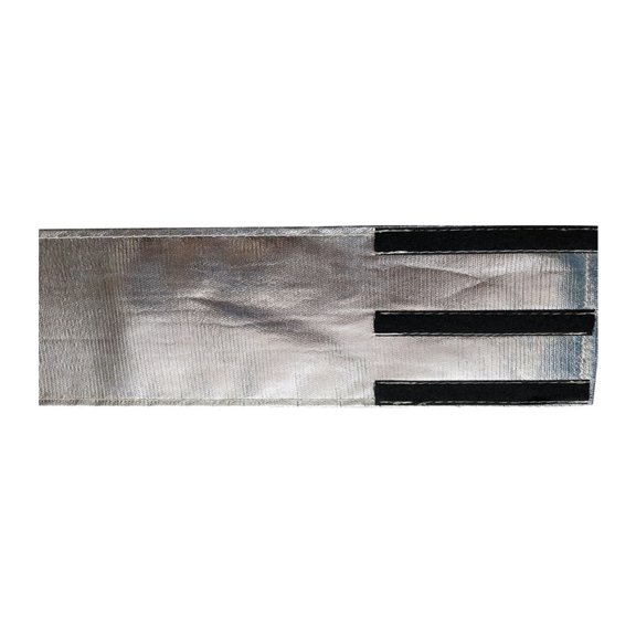fuxzkrlz Universal Starter Heat Shield Non-Conductive Self Attaching Aluminum Fiberglass Heat Shielding Wrap Cover Starter Accessories