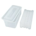thumbnail image 1 of fuyuli Plastic Ice Cube Trays,144 Grids Square Ice Cube Tray,Ice Cube Moulds Set,Ice Molds Plastic,Ice Cube Maker,Ice Cubes for Whisky, Cocktails, Beer and Drinks(4 layers with cover and outer box), 1 of 1