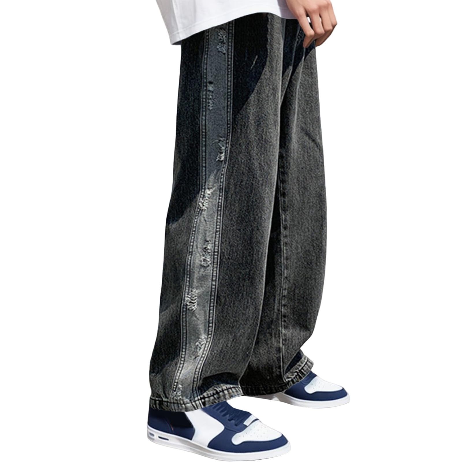 VIAVANDA BLURRY RELAX PANTS / BLUEタイダイ BLURRY RELAX PANTS / BLUE – VIAVANDA