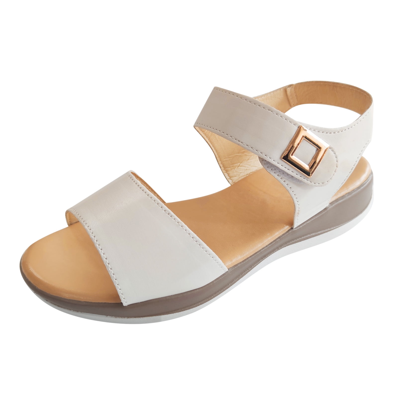 Leopard clear outlet sandals