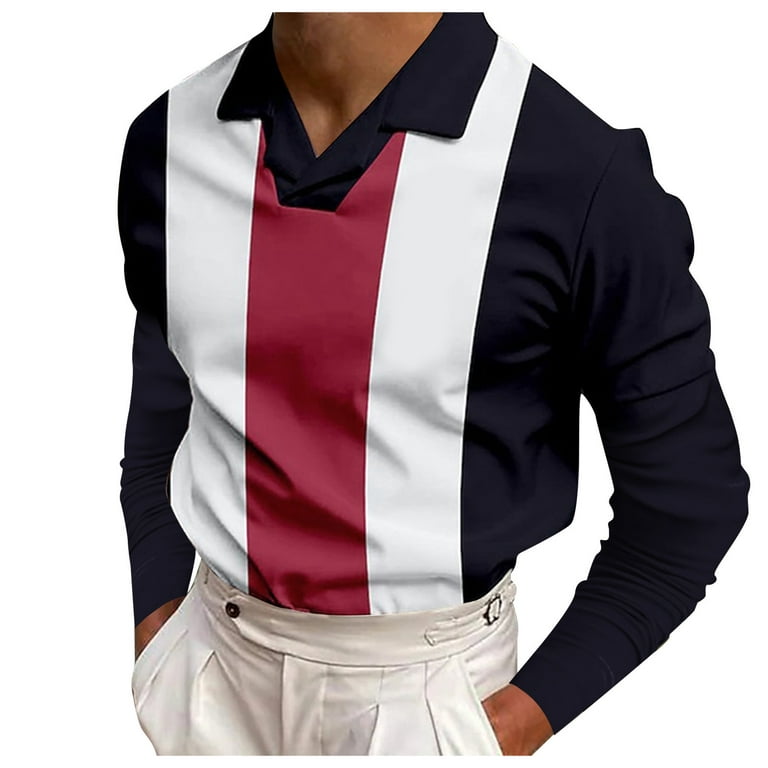 fvwitlyh Cooling Shirts for Men Men's Short Sleeve Performance Knit  Pocketless Coro Polo 
