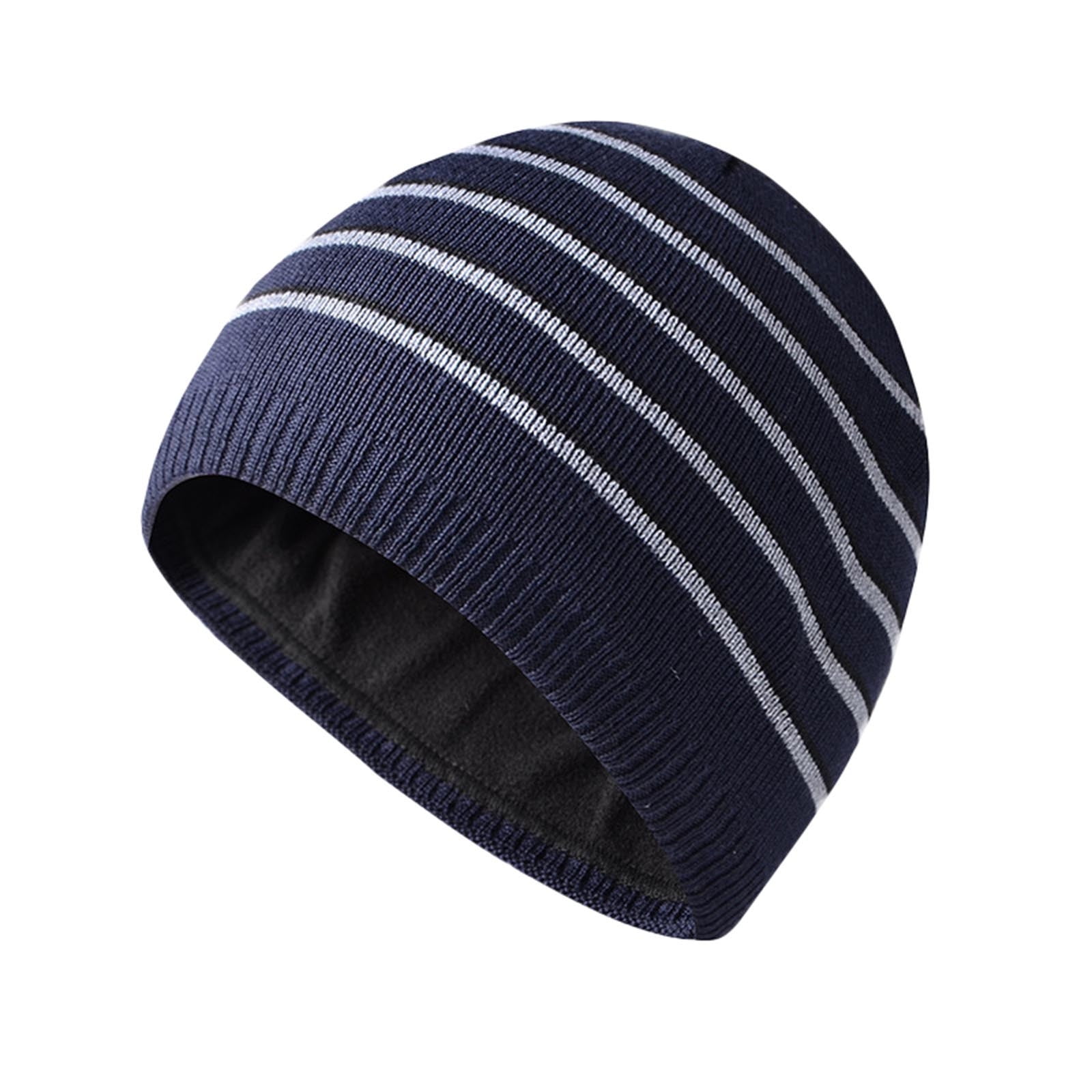 fvwitlyh Hat Curving Band Women's And Yarn And Yarn Hat Warm Hat Stripe