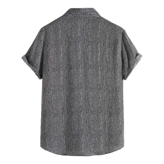 fvwitlyh Mens Compression Shirt Men's Big and Tall Hamilton Poplins Short Sleeve Button Down Plaid Shirt